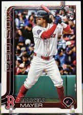 2025 Topps Update Series - Marcelo Mayer #US105 (RC) - Boston Redsox
