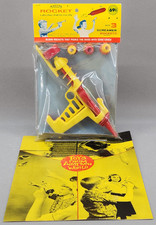 Mercury Plastics Corp Vintage Martian Rocket Launcher Gun - New Sealed w Catalog