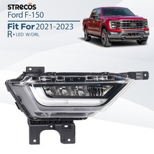 Led Fog Light Amber Turn Signal Drl For Ford F150 F-150 2021-2023 Right Side