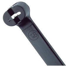 Ty-Rap Ty5277mx Cable Tie, 24-1/2 In L, 7 In Max Bundle Dia., Black, Nylon 6/6,