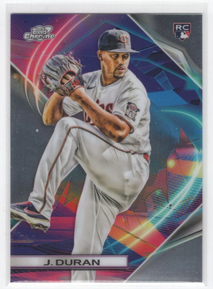 #46 2022 Topps Chrome Cosmic ^ Jhoan Duran RC Twins