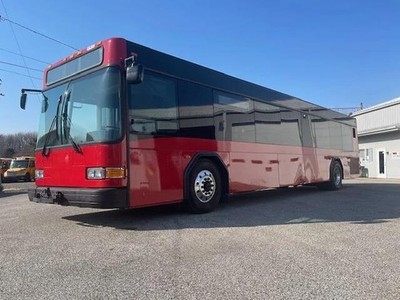 2006 Gillig 40 Foot Low Floor 35 Seated Passenger Red Transit Bus