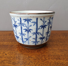 Blumentopf Übertopf chinesische Blaumalerei wunderschön handbemalt