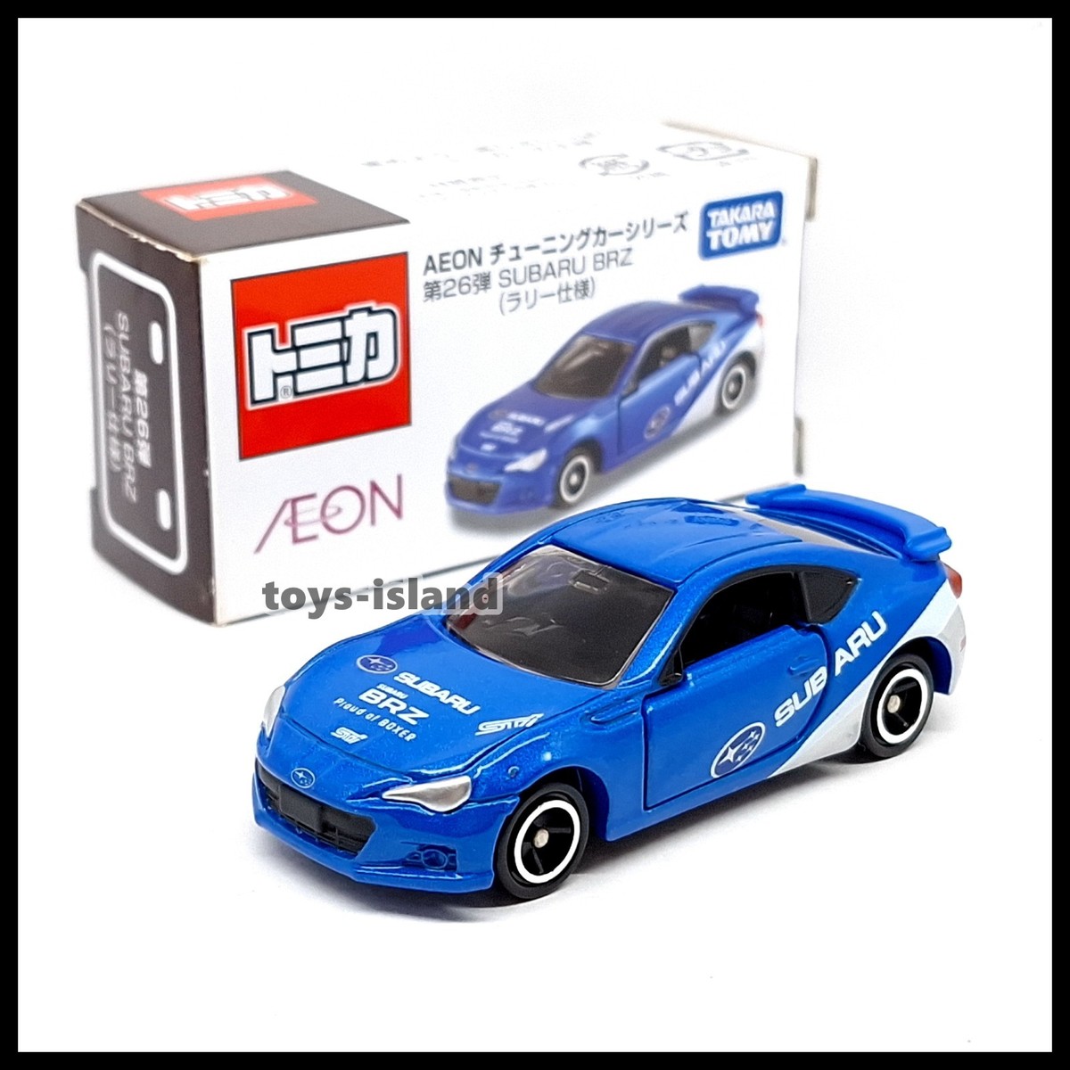 TOMICA AEON 26 SUBARU BRZ Tuning Car ( Rally Spec ) 1/60 TOMY 46