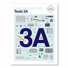 Dimensions Math Tests 3A | - Paperback, by Si...