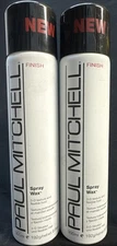 2/paul mitchell 3-d spray wax flexible hold finish 6.8oz scuff/dented exterior