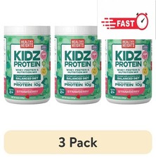 KidzProtein 10g Protein Shake Mix, Strawberry, 8.8oz, 3 pack