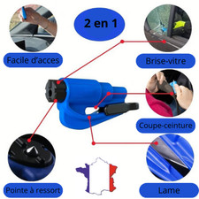 Brise Vitre Coupe Ceinture De Voiture Sécurité Sauvetage Porte Clé De Survie