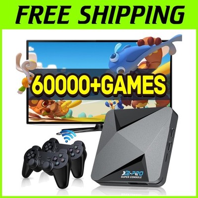 High-Performance Retro Gaming Console with 60,000+ Games & 4 Player Support