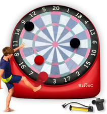 Games - Premium Inflatable Giant Kick Darts 15 Ways to Play - Jumbo Soccer Da