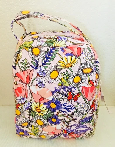 Vera Bradley ~ "Coastal Wildflowers ~ Lunch Bunch Bag ~ NWT