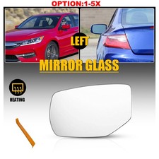 Mirror Glass Heated Driver Side Hand For 2013-2017 Honda Accord 76253T2GA11 1-5x
