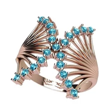 5 pcs Ladies' Wax patterns for lost wax casting Gold Silver jewelry/waxes_20997