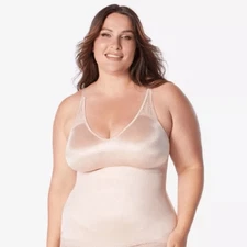 New Ruby Ribbon Pin-Up Lace Cami Pale Nude 44