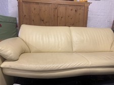Ledersofa, Gelb, Leolux, Couch,