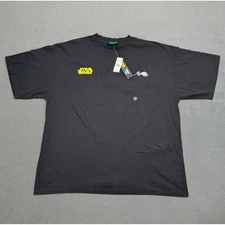 NWT Civil Regime x Star Wars Shirt L Mens Black Bodybuilding Gym Darc Sport