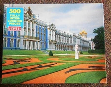 1996 HOYLE 500 pc Puzzle Catherine's Palace Pushkin, Russia NEW Sealed 15.5 x 18