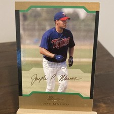 Bowman 2004 Joe Mauer #152 Minnesota Twins MLB Baseball Sports Trading Card