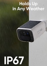 eufy Security SoloCam S220 2 Pack + HomeBase S380 Camera Bundle