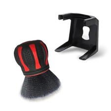 Curveball Detailing Brush, Handheld Soft Bristle Car Detailing Brush 1 PC Red