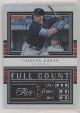 2023 Panini Three and Two Full Count Holo Silver 41/50 Triston Casas #FC-TC v9t