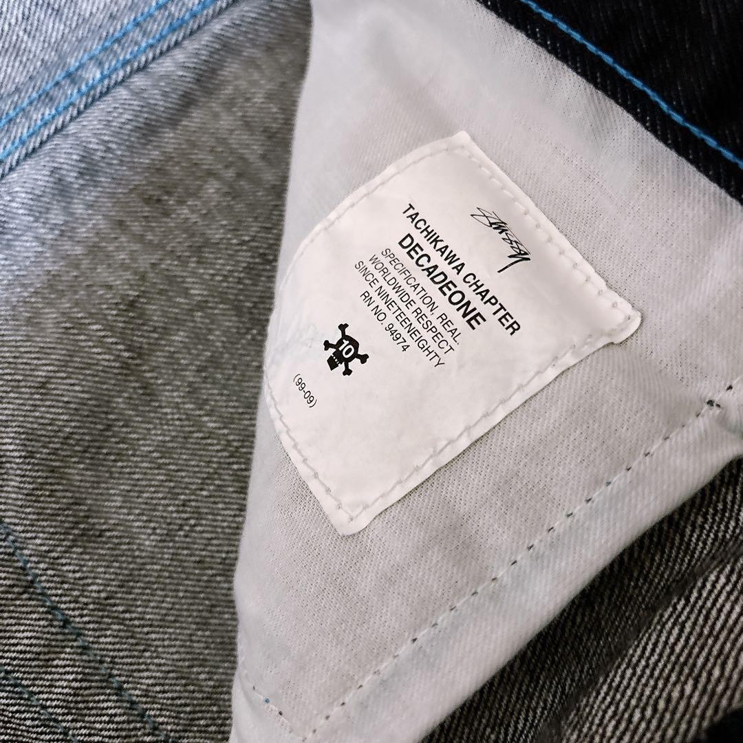 Stussy TACHIKAWA CHAPTER 10th Decadeone Denim Pants 34 Used