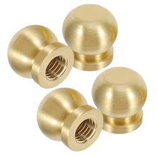 4 Pcs Furniture Leg Risers Brass Wood Board Feet Decorative for Trays