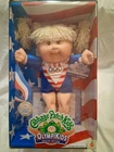 1996 Cabbage Patch *NIB* Blonde Braids/ Brown Eyes Girl OlympiKids Missing Teeth
