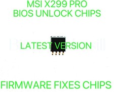 MSI X299 PRO, NO PASSWORD FIRMWARE BIOS CHIP LATEST VERSION