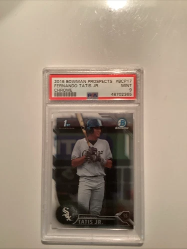 2016 1st Bowman Chrome Fernando Tatis Jr. #BCP17 PSA 9