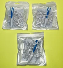 3 Sets Soft Spiral Ear Cleaner Safe Ear Wax Removal Kit 3 Tools & 16x 3 =48 Tips