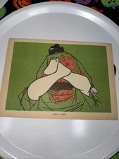 CLIFTON KARHU Style Japanese Art Vintage Print