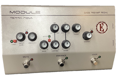 EDEN Module Terra Nova Bass Preamp Pedal Used Tested w/ AC