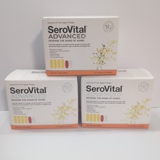 SeroVital Advanced Dietary Supplement 120 Capsules 60 Tablets Lot Of 3 Boxes