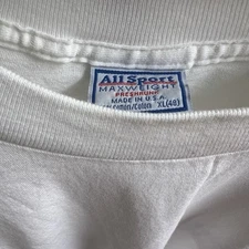 Vintage Cisco Systems All Sport Maxweight Long Sleeve T Shirt, Single Stitch, XL