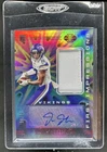 2020 Panini Illusions Justin Jefferson RC Patch Trophy Red Auto Autograph #/99
