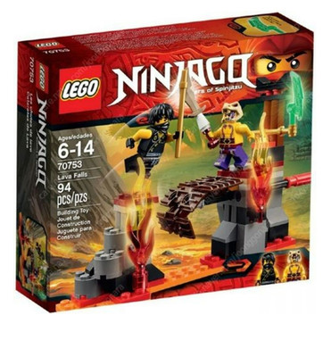 LEGO 70753 Ninjago Lava Falls New and Sealed NIB Retired Tournament Set
