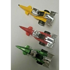 Vintage Galaxy Racers Pull Back Action Dragsters 1970'S Toys Lot of 3 Cars - Image 2