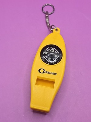 Schlüsselanhänger Schlüsselring Keychain Vintage Souvenir Geschenk - Coghlans vier Funktionen Pfeife