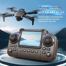 4K HD Camera Drone WiFi FPV RC Foldable Dual Camera Remote with Screen US