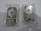 LOT OF (2) - 1 oz .9999 PURE SILVER BAR - SCOTTSDALE MINT SILVER BULLION BAR