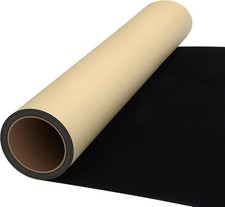 Self Adhesive Felt Sheets, Black Felt Sheet 14.6 x 39.4 Inch Adhesive Backing,