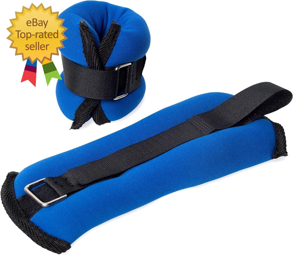 Juego de pesas ajustables de tobillo/muñeca Tone Fitness para entrenamiento - Múltiples opciones+ Foto 2 de 4