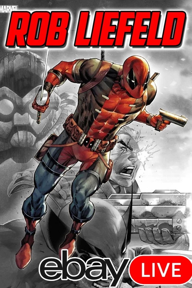 ROB LIEFELD eBay Live 4/8/26 - COMICS AND ART!!!