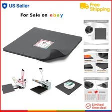 Silicone Heat Press Mat 15x15 Inch Double Sided Fireproof Insulation