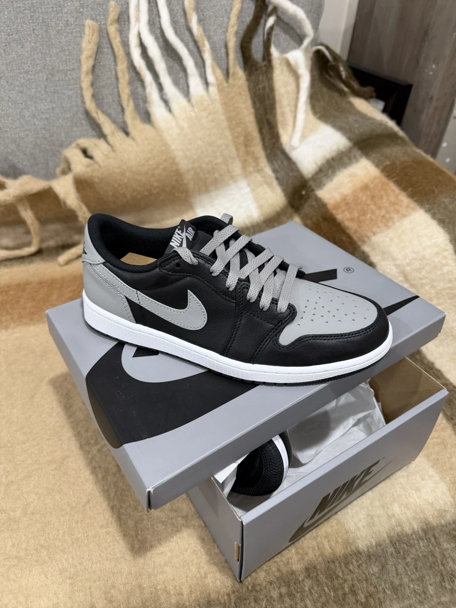 Preços baixos em Jordan 1 Retro Low Dark Grey Black | eBay