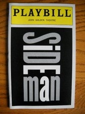 Playbill Side Man Christian Slater Frank Wood Kevin Geer Angelica Torn   Makkena