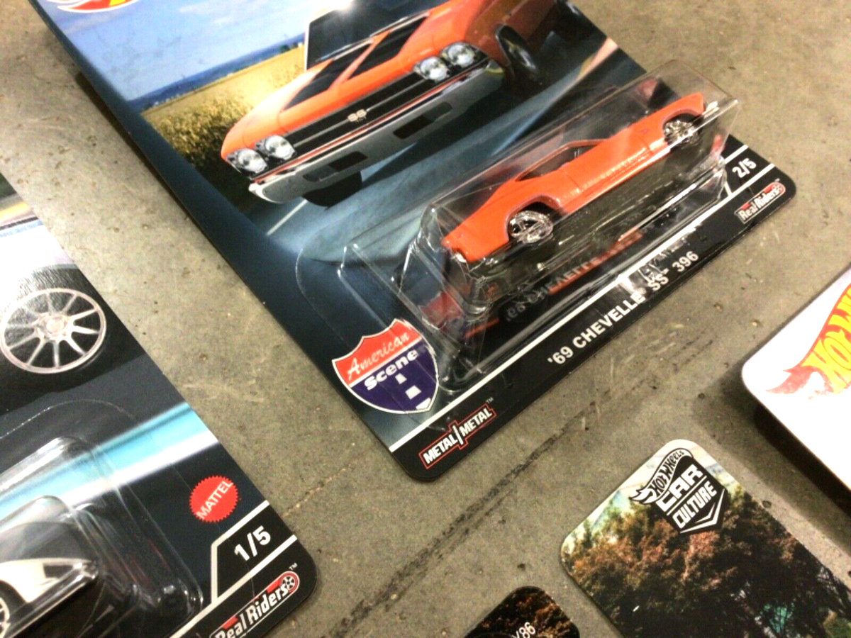 Hot Wheels American Scene complete set of 5 cars! Please