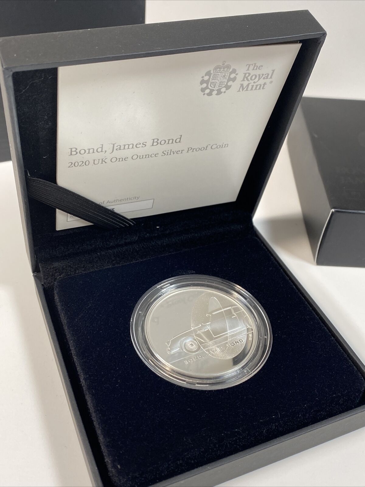 James Max 75% OFF Bond 2020 1 Oz Silver Bo coin Royal Mint Proof Cheap sale