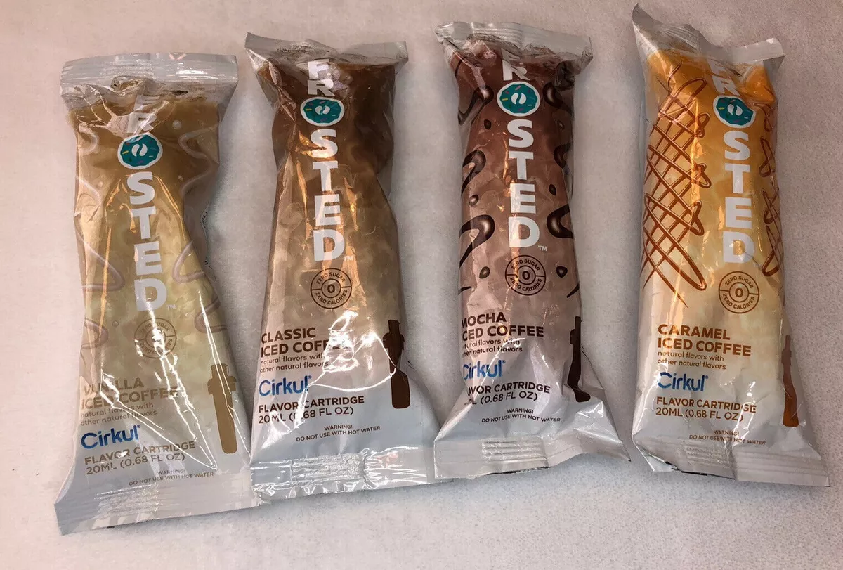 NEW Cirkul FROSTED Flavor Cartridges Classic Caramel Mocha